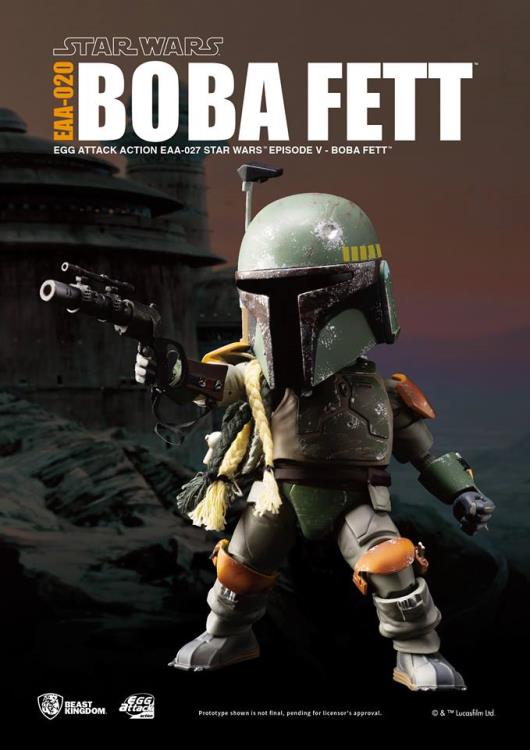 Star Wars Egg Attack Action EAA-020 Boba Fett (Empire Strikes Back) PX Previews Exclusive Gallery Image 3