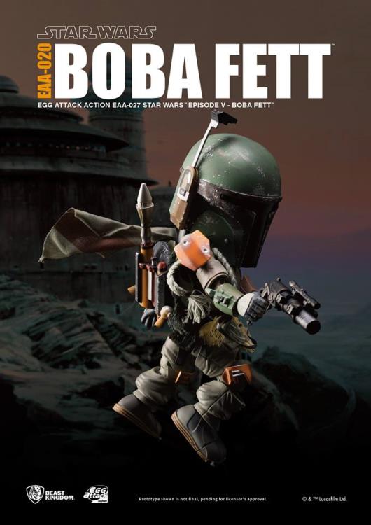 Star Wars Egg Attack Action EAA-020 Boba Fett (Empire Strikes Back) PX Previews Exclusive Gallery Image 5