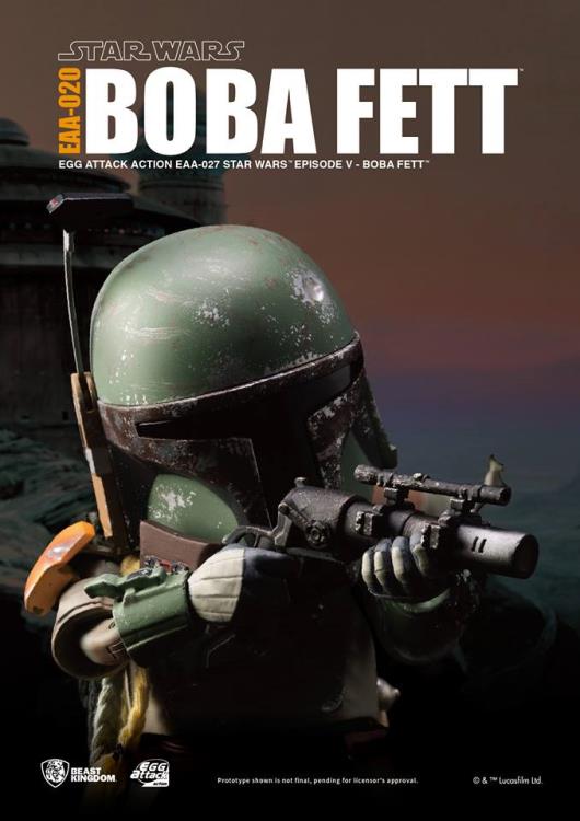 Star Wars Egg Attack Action EAA-020 Boba Fett (Empire Strikes Back) PX Previews Exclusive Gallery Image 6