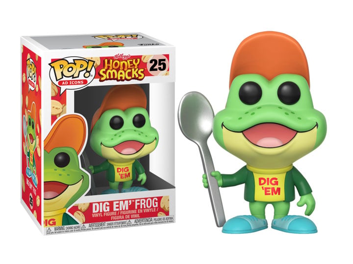 Kellogg's Honey Smacks Pop! Ad Icons #25 Dig 'Em Frog Gallery Image 1