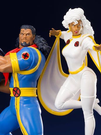 X-Men '92 ArtFX+ Bishop & Storm Statue Two-Pack Gallery Image 2