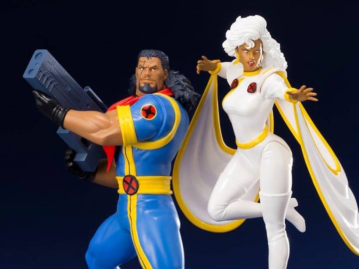 X-Men '92 ArtFX+ Bishop & Storm Statue Two-Pack Gallery Image 1