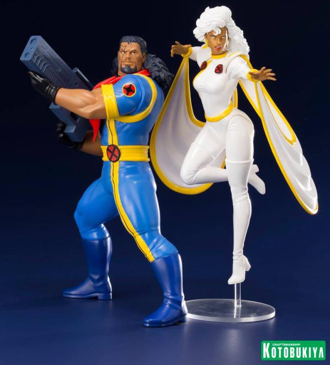 X-Men '92 ArtFX+ Bishop & Storm Statue Two-Pack Gallery Image 3