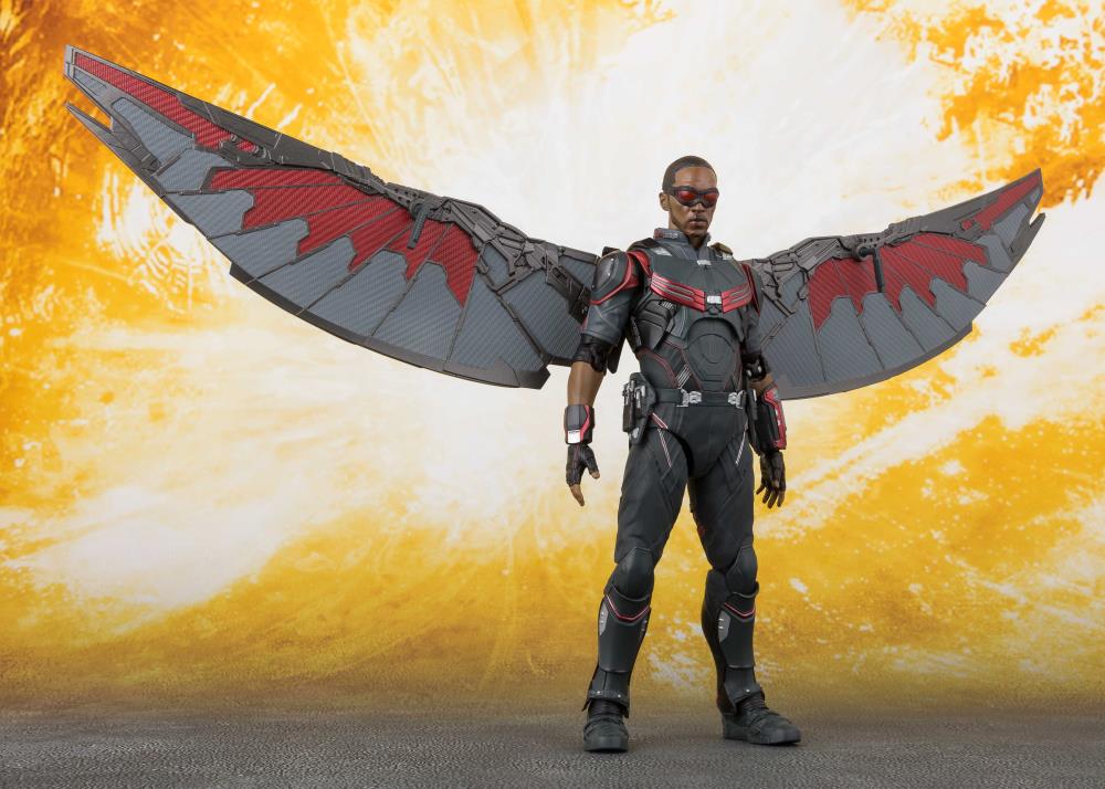 Avengers: Infinity War S.H.Figuarts Falcon Action Figure Gallery Image 7