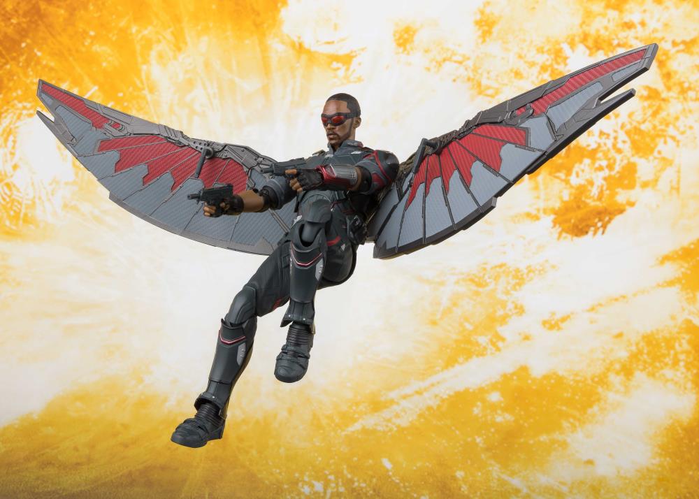 Avengers: Infinity War S.H.Figuarts Falcon Action Figure Gallery Image 3