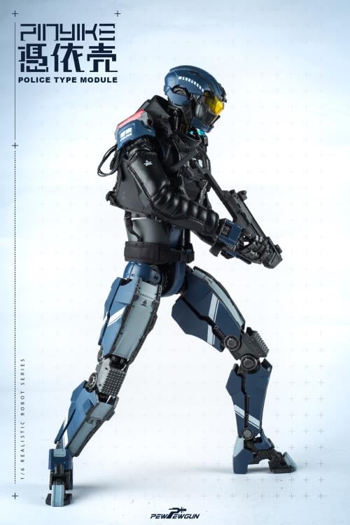 Pinyike Realistic Robot Series Police Type Module 1/6 Scale Figure (With Bonus) Gallery Image 3