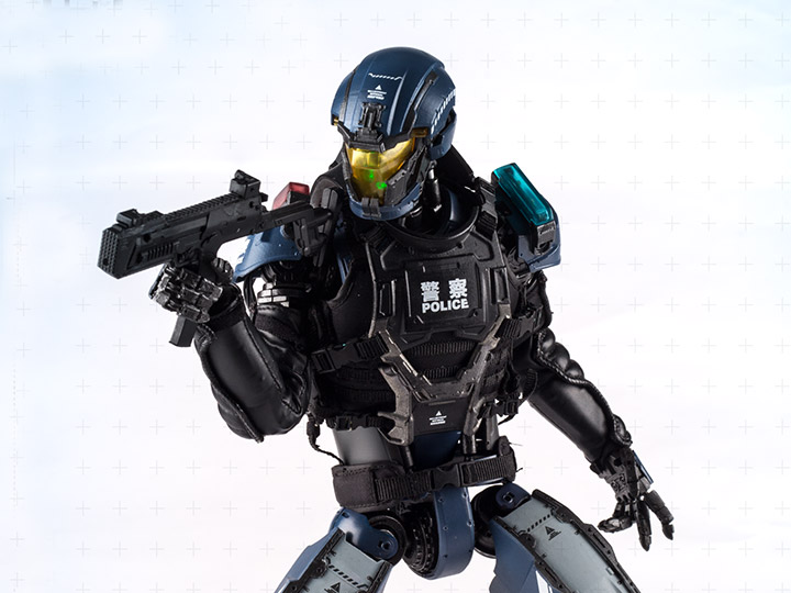 Pinyike Realistic Robot Series Police Type Module 1/6 Scale Figure (With Bonus) Gallery Image 1