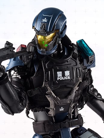 Pinyike Realistic Robot Series Police Type Module 1/6 Scale Figure (With Bonus) Gallery Image 2
