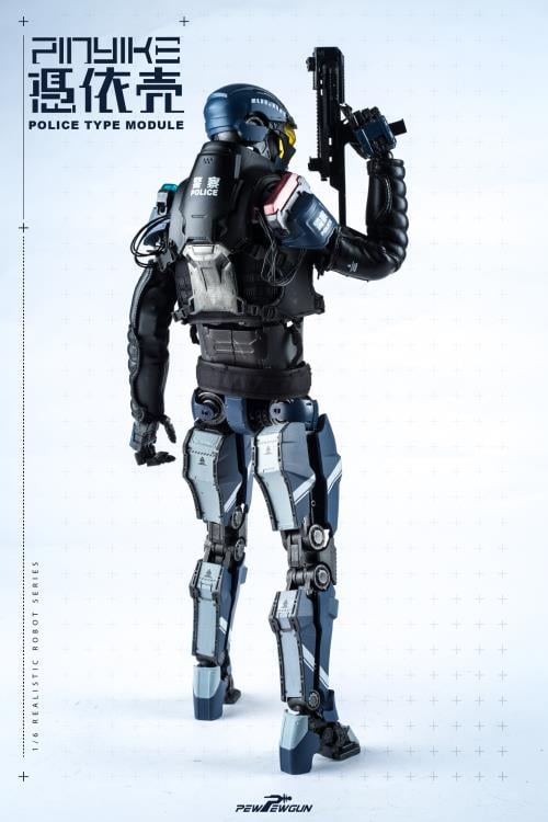 Pinyike Realistic Robot Series Police Type Module 1/6 Scale Figure (With Bonus) Gallery Image 9