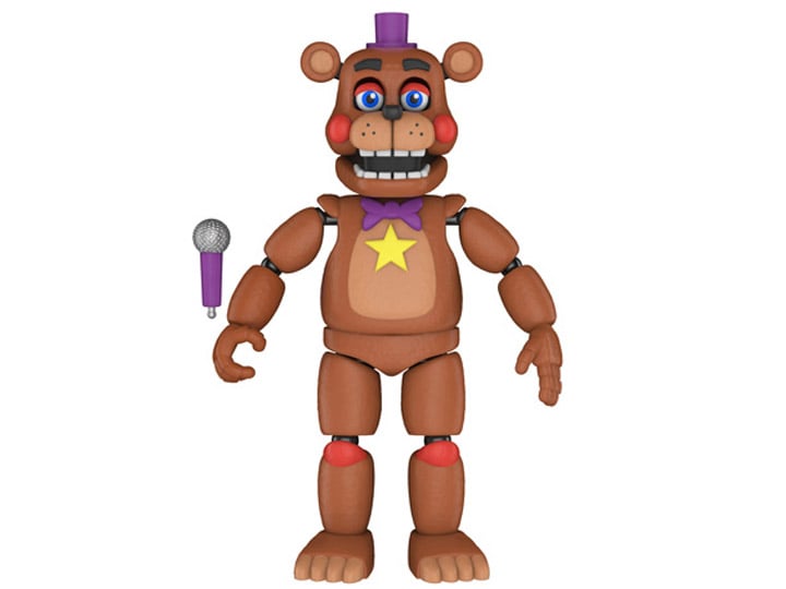 Freddy Fazbear's Pizzeria Simulator Rockstar Freddy Action Figure Gallery Image 1