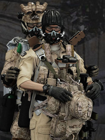 Special Mission Unit Tier-1 Part VI Tandem HALO Jumper 1/6 Scale Figure Pack Gallery Image 2