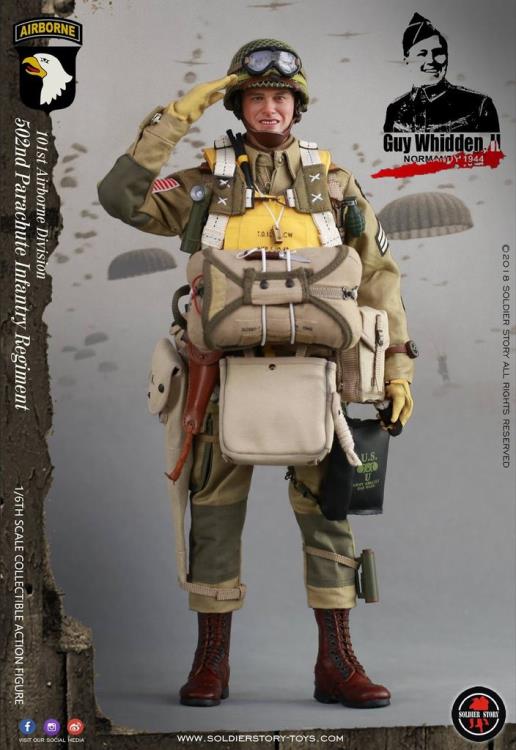 World War II 101st Airborne Division Guy Whidden II 1/6 Scale Figure Gallery Image 6