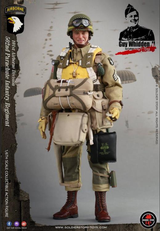 World War II 101st Airborne Division Guy Whidden II 1/6 Scale Figure Gallery Image 3