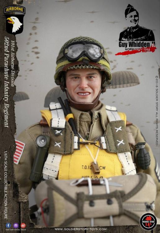 World War II 101st Airborne Division Guy Whidden II 1/6 Scale Figure Gallery Image 21
