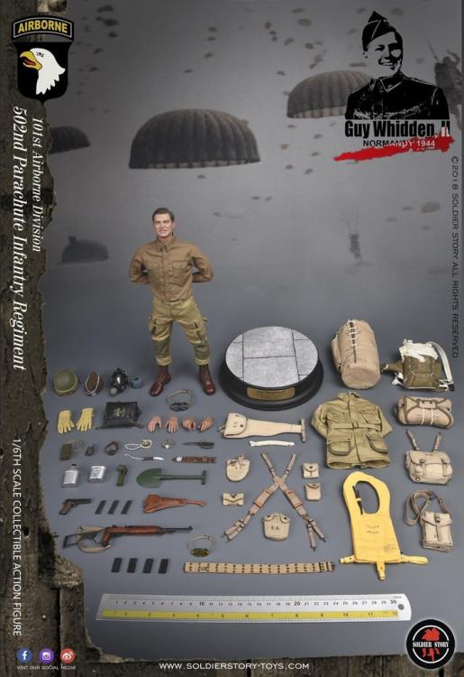 World War II 101st Airborne Division Guy Whidden II 1/6 Scale Figure Gallery Image 26