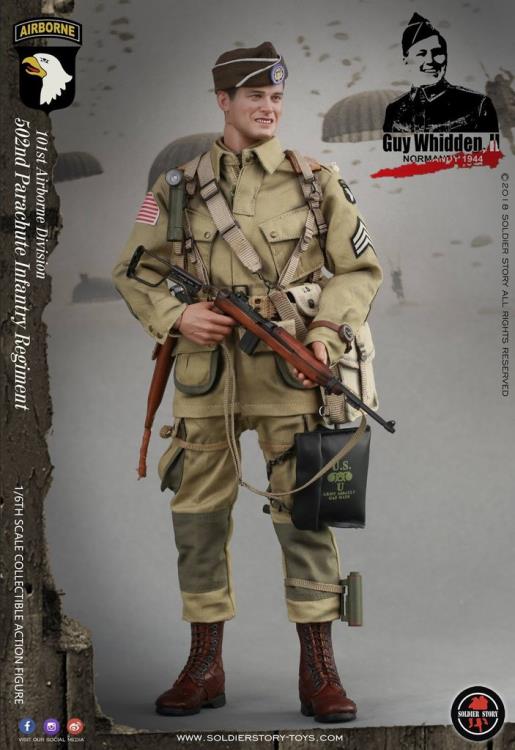 World War II 101st Airborne Division Guy Whidden II 1/6 Scale Figure Gallery Image 13