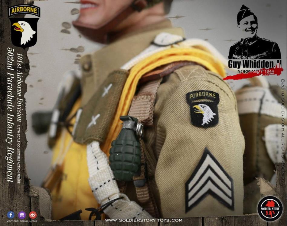 World War II 101st Airborne Division Guy Whidden II 1/6 Scale Figure Gallery Image 25