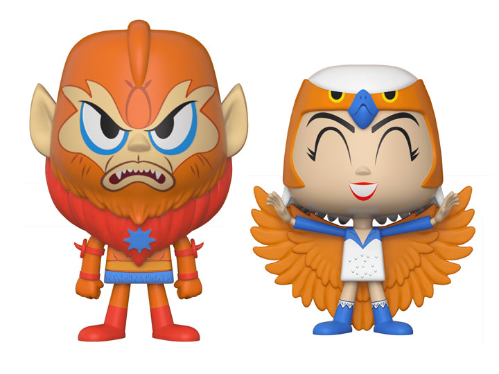 Masters of the Universe Vynl. Beast Man + Sorceress Exclusive Gallery Image 1