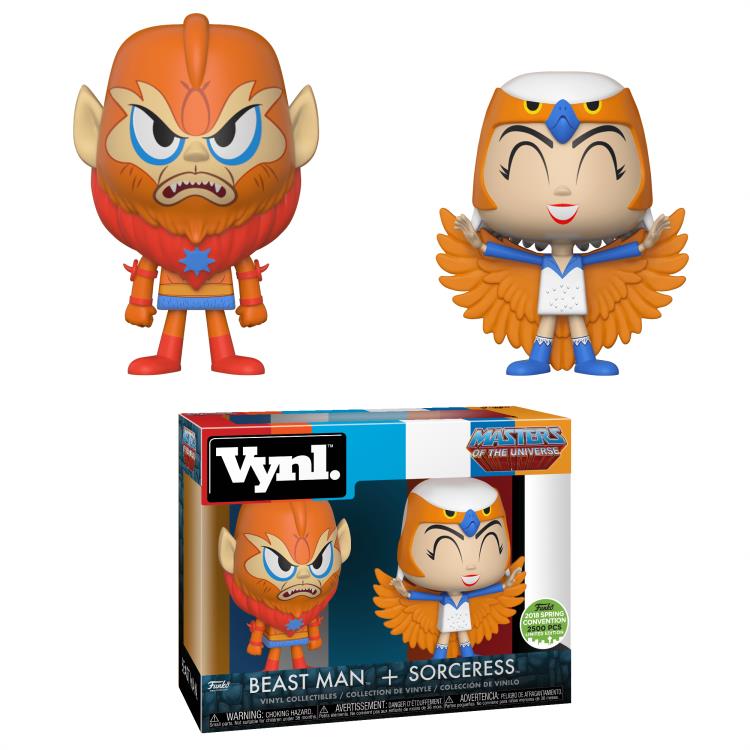 Masters of the Universe Vynl. Beast Man + Sorceress Exclusive Gallery Image 3