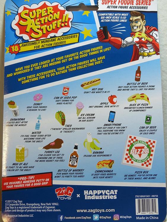 Super Action Stuff Super Foodie Series Action Figure Accessories Gallery Image 11