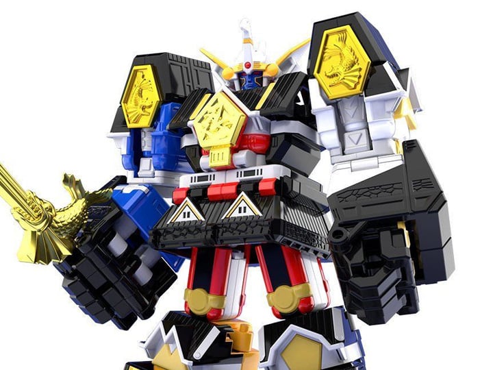 Mighty Morphin Alien Rangers Super Mini-Pla Shogun Megazord Model Kit Gallery Image 1