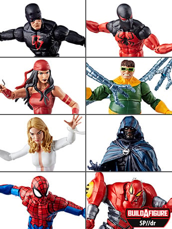 マーベルレジェンド sp//dr ビルドフィギュア Marvel Legends Spider Man (House of M) SP dr Build A Figure
