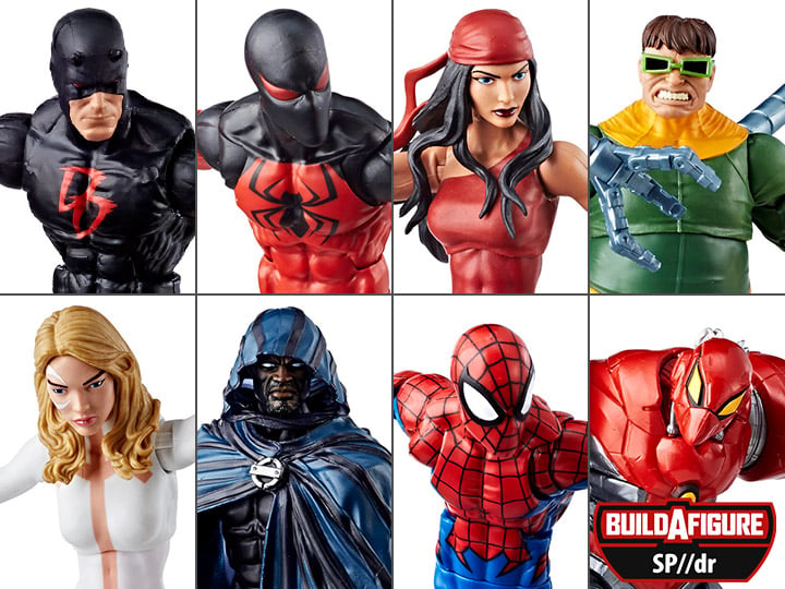 Spider-Man Marvel Legends Wave 8 Set of 7 Figures (SP//dr BAF)