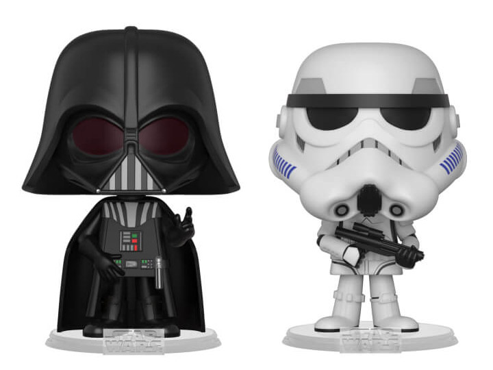 Star Wars Vynl. Darth Vader + Stormtrooper Gallery Image 1