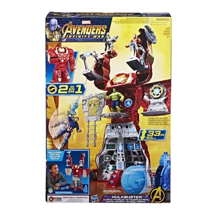 Avengers: Infinity War Hulkbuster Ultimate Figure HQ Playset Gallery Image 5