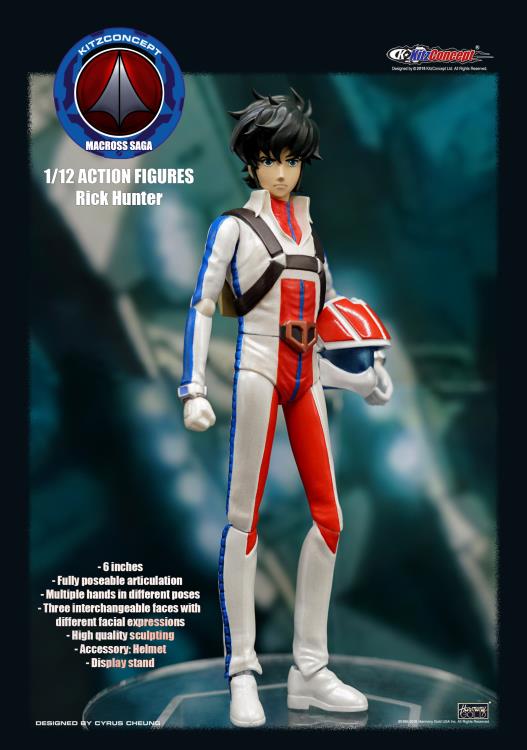 Macross Rick Hunter 1/12 Scale Figure Gallery Image 3