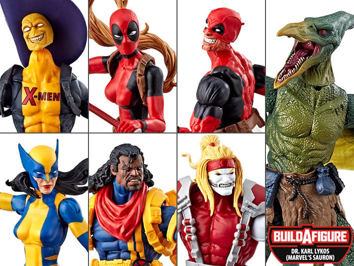 Deadpool Marvel Legends Wave 2 Set of 6 Figures (Sauron BAF) Gallery Image 1