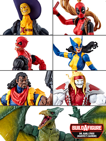 Deadpool Marvel Legends Wave 2 Set of 6 Figures (Sauron BAF) Gallery Image 2