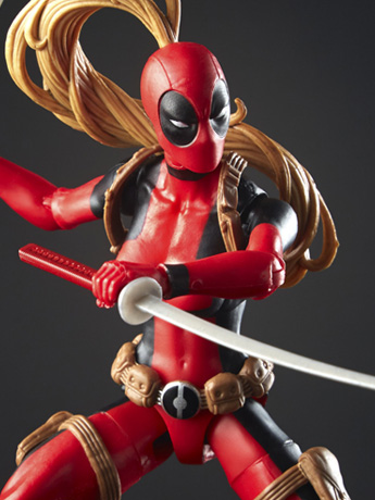 Deadpool Marvel Legends Lady Deadpool (Sauron BAF) Gallery Image 2
