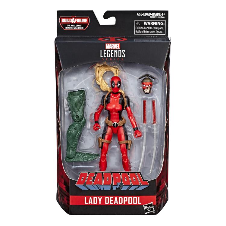 Deadpool Marvel Legends Lady Deadpool (Sauron BAF) Gallery Image 11