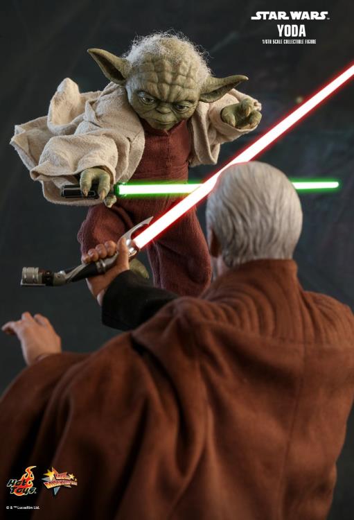 Star Wars: Attack of the Clones MMS495 Yoda 1/6th Scale Collectible Figure Gallery Image 8