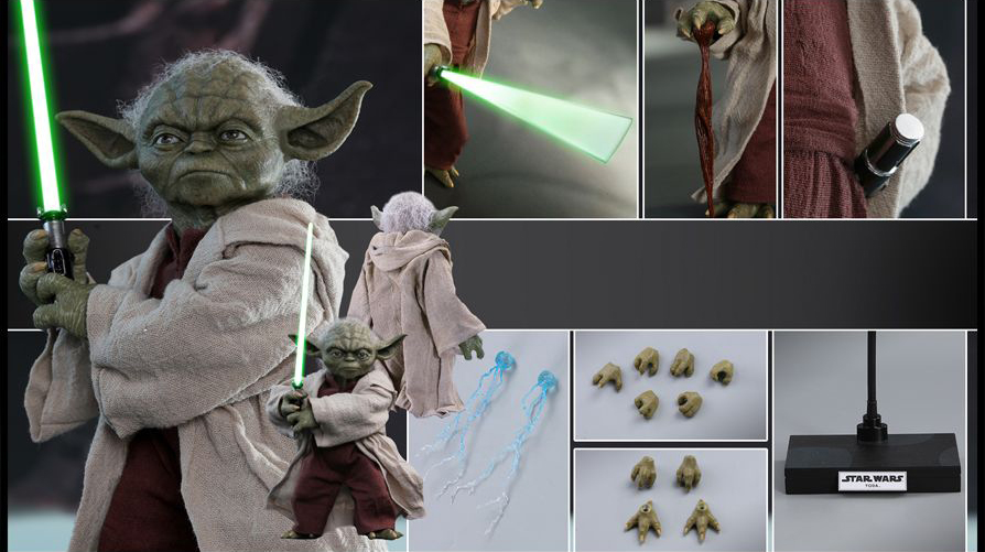 Star Wars: Attack of the Clones MMS495 Yoda 1/6th Scale Collectible Figure Gallery Image 16