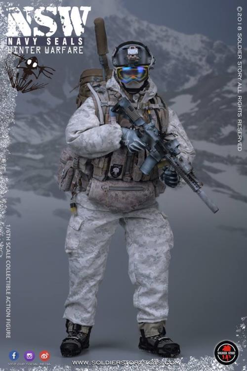 NSW Winter Warfare Marksman 1/6 Scale Figure Gallery Image 9