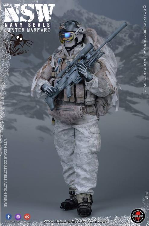 NSW Winter Warfare Marksman 1/6 Scale Figure Gallery Image 5
