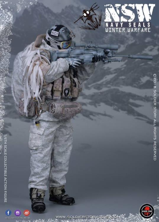 NSW Winter Warfare Marksman 1/6 Scale Figure Gallery Image 3