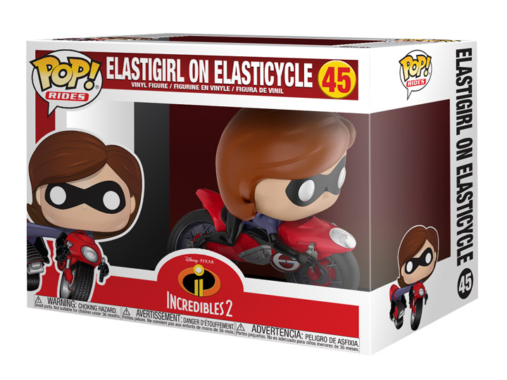 Pop! Rides: Incredibles 2 - Elastigirl on Elasticycle Gallery Image 3