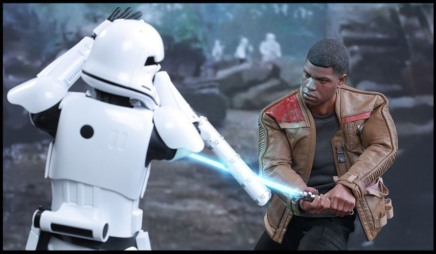 Star Wars: The Force Awakens MMS346 Finn and First Order Riot Control Stormtrooper 1/6th Scale Collectible Set + $150 BBTS Store Credit Bonus Gallery Image 8