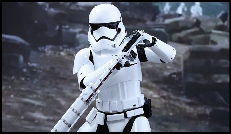 Star Wars: The Force Awakens MMS346 Finn and First Order Riot Control Stormtrooper 1/6th Scale Collectible Set + $150 BBTS Store Credit Bonus Gallery Image 14