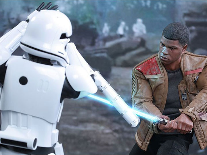 Star Wars: The Force Awakens MMS346 Finn and First Order Riot Control Stormtrooper 1/6th Scale Collectible Set + $150 BBTS Store Credit Bonus Gallery Image 1