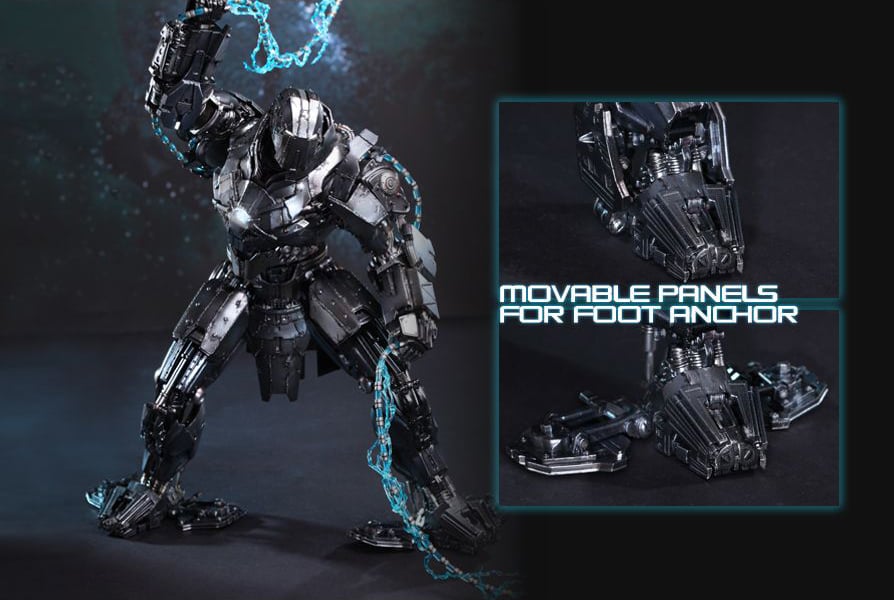Iron Man 2 MMS237D06 Whiplash Mark II 1/6th Scale Collectible Figure + $150 BBTS Store Credit Bonus Gallery Image 6