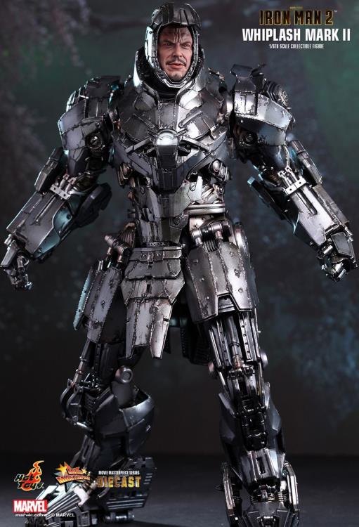 Iron Man 2 MMS237D06 Whiplash Mark II 1/6th Scale Collectible Figure + $150 BBTS Store Credit Bonus Gallery Image 9