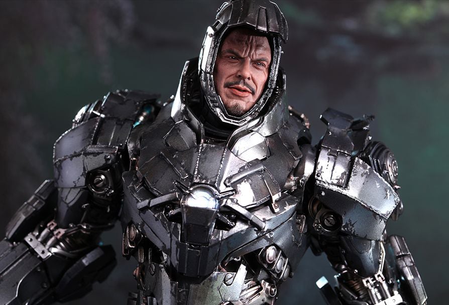 Iron Man 2 MMS237D06 Whiplash Mark II 1/6th Scale Collectible Figure + $150 BBTS Store Credit Bonus Gallery Image 13