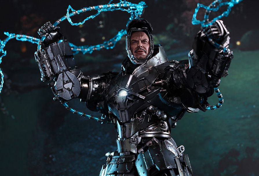 Iron Man 2 MMS237D06 Whiplash Mark II 1/6th Scale Collectible Figure + $150 BBTS Store Credit Bonus Gallery Image 15