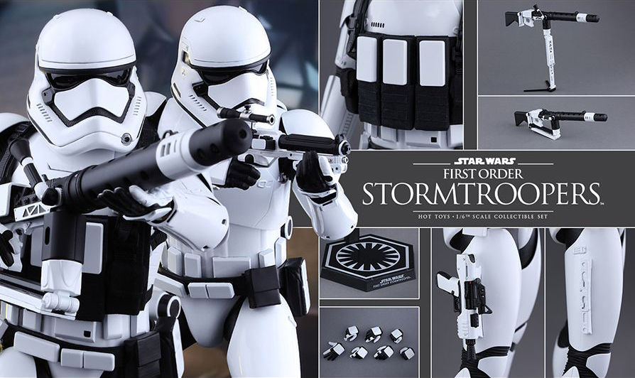 Star Wars: The Force Awakens MMS319 First Order Stormtroopers 1/6th Scale Collectible Figures Set + $275 BBTS Store Credit Bonus Gallery Image 6