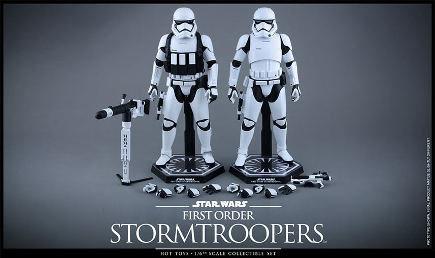 Star Wars: The Force Awakens MMS319 First Order Stormtroopers 1/6th Scale Collectible Figures Set + $275 BBTS Store Credit Bonus Gallery Image 5