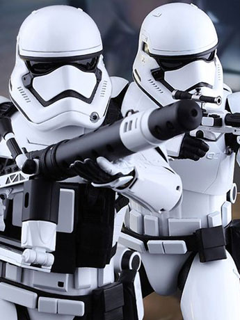Star Wars: The Force Awakens MMS319 First Order Stormtroopers 1/6th Scale Collectible Figures Set + $275 BBTS Store Credit Bonus Gallery Image 2